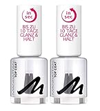 Manhattan Last und Shine Top Coat, Nr. 001 Clear, 2er Pack (2 X 12 ml)