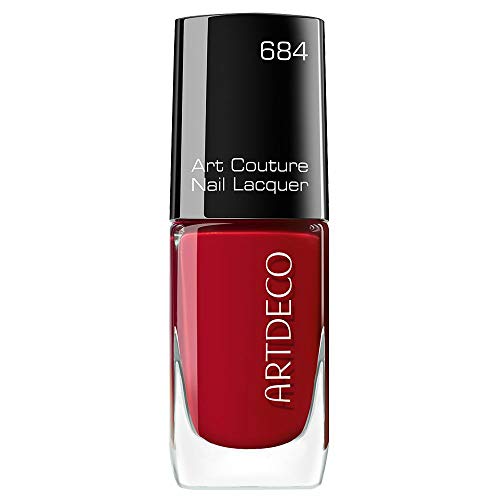 Artdeco Art Couture Nail Lacquer, Nagellack, 684 - Lucious Rot, 10 ml (1er Pack)