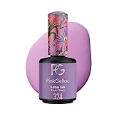 Pink Gellac UV Gel Nagellack - 324 Lotus Lila 15 ml - UV...