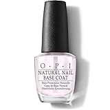 OPI Nail Lacquer Base oder Top Coat – Unterlack gegen Verfärbungen – Überlack für maximalen Glanz und 7 Tage Halt – mit extra breitem ProWide Pinsel für einen perfekten Auftrag