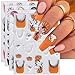 JMEOWIO 3D Nagelsticker Halloween Nail Art Sticker...