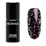 NEONAIL UV Nagellack Top Coat Gel UV Top Glow Rose...