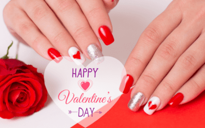 Valentinstag Nägel: Romantische Nageldesigns