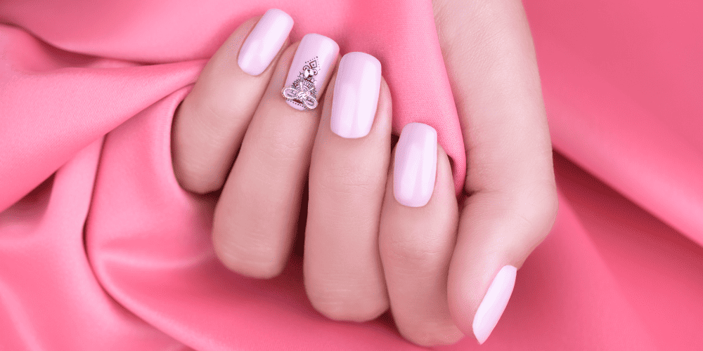 Pearly Girly Nails