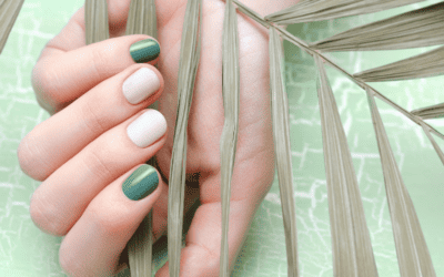 Iced Matcha Nails: Sommerliche Fingernägel