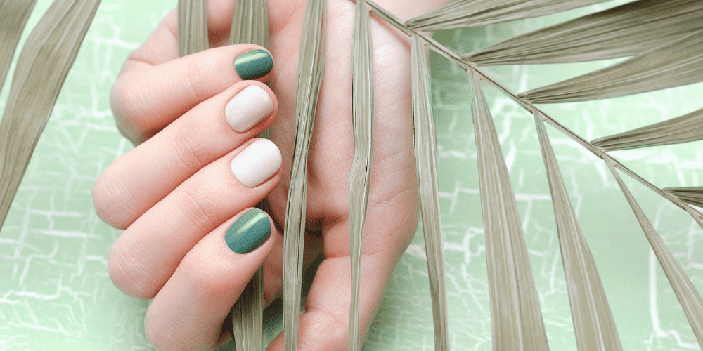 Iced Matcha Nails