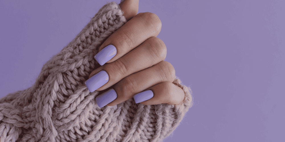 Lilac Nails