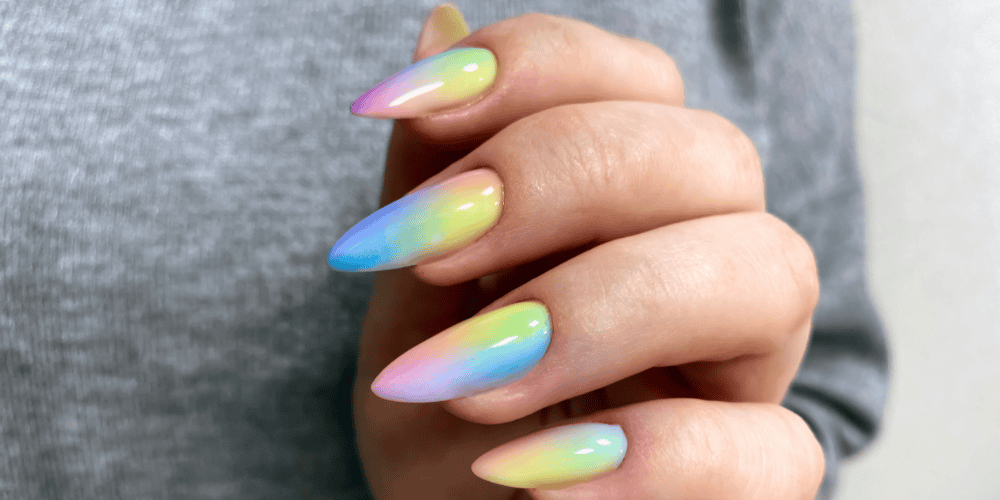 Rainbow Nails